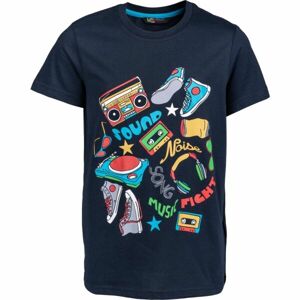 Lewro RODDY Chlapecké triko, tmavě modrá, veľkosť 140-146