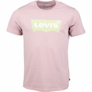 Levi's HOUSEMARK GRAPHIC TEE Pánské tričko, růžová, veľkosť L