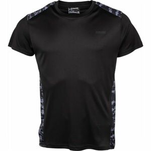 Kensis HOWEM Pánské sportovní triko, černá, veľkosť XL