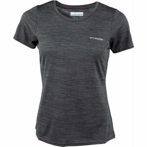 Columbia ALPINE CHILL ZERO SHORT SLEEVE TEE Dámské funkční tričko, černá, velikost M