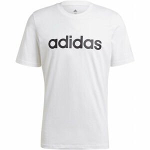 adidas LINEAR TEE Pánské tričko, bílá, velikost