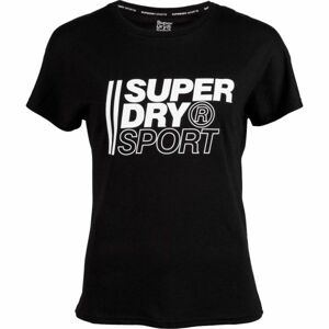Superdry CORE SPORT GRAPHIC TEE černá 14 - Pánské tričko