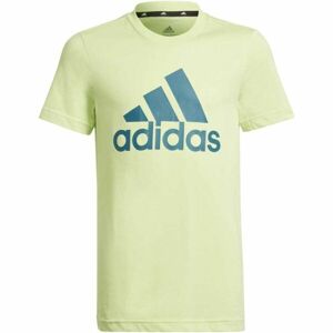 adidas BL T Chlapecké tričko, světle zelená, velikost 164