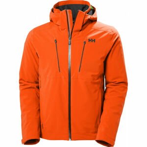 Helly Hansen ALPHA 3.0 JACKET Oranžová L - Pánská lyžařská bunda