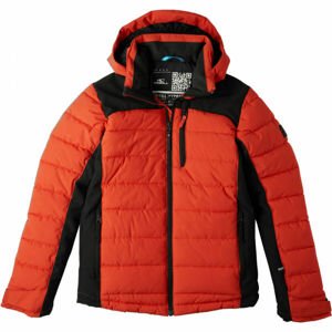 O'Neill IGNEOUS Chlapecká lyžařská/snowboardová bunda, červená, veľkosť 128