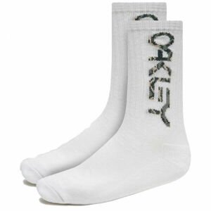 Oakley B1B SOCKS 2.0 (3 PCS) Bílá M - Ponožky