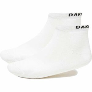 Oakley SHORT SOLID SOCKS (3 PCS) Bílá L - Ponožky