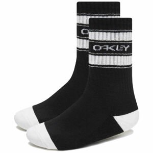 Oakley B1B ICON SOCKS (3 PCS) Ponožky, černá, veľkosť L
