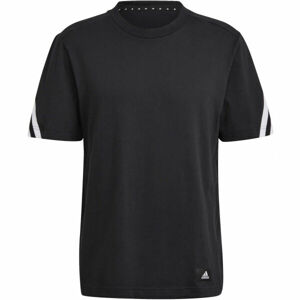 adidas FI 3S TEE Pánské tričko, Černá,Bílá, velikost L