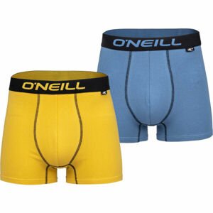 O'Neill BOXER PLAIN 2PACK Žlutá S - Pánské boxerky