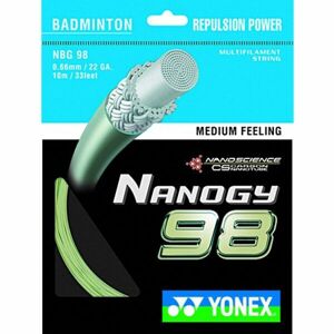 Yonex NANOGY 98 Badmintonový výplet, zlatá, velikost