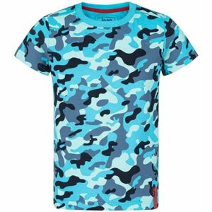 Loap BOOLEC Chlapecké triko, Modrá,Bílá,Černá, velikost 122-128