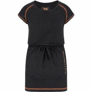 Loap BUGGI Dívčí sportovní šaty, černá, velikost 112-116