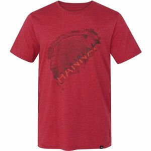 Hannah SEVERIN Pánské tričko, Červená,Tmavě šedá, velikost M