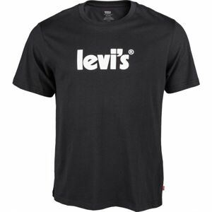Levi's SS RELAXED FIT TEE Pánské tričko, černá, veľkosť M