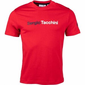 Sergio Tacchini ROBIN Pánské tričko, červená, veľkosť S