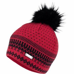 Colmar LADIES HAT Dámská zimní čepice, červená, velikost UNI