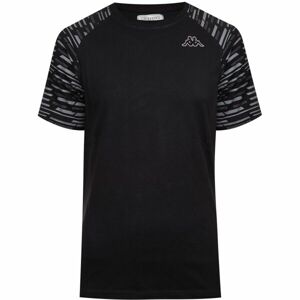 Kappa LOGO BELO Pánské triko, černá, velikost XL