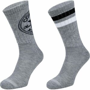 Converse MENS FASHION CREW 2PP Pánské ponožky, šedá, velikost 43-46