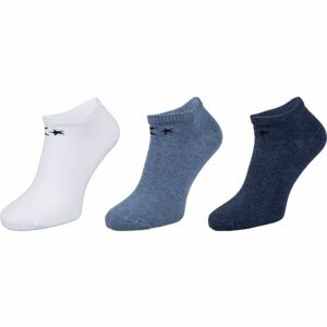 Converse BASIC MEN LOW CUT 3PP Pánské ponožky, bílá, velikost 39-42