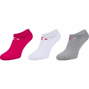 Converse BASIC WOMEN LOW CUT 3PP Dámské ponožky, růžová, veľkosť 39-42