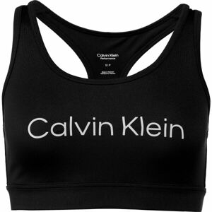 Calvin Klein MEDIUM SUPPORT SPORTS BRA  Dámská podprsenka, černá, velikost