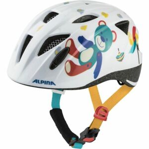 Alpina Sports XIMO Dětská cyklistická helma, bílá, velikost (47 - 51)