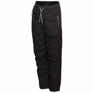 Lewro MALCOM Dětské zateplené kalhoty, černá, velikost 116-122
