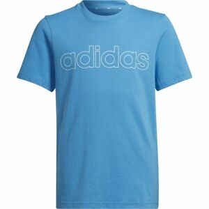 adidas LIN T Chlapecké tričko, modrá, velikost 116