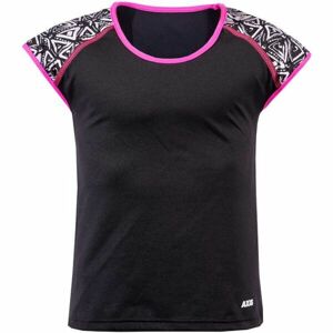 Axis Dívčí triko Dívčí fitness triko, černá, velikost 128
