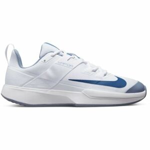 Nike COURT VAPOR LITE HC Pánská tenisová obuv, bílá, velikost 45.5
