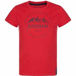 Loap BOOFIL Chlapecké triko, červená, velikost 134-140