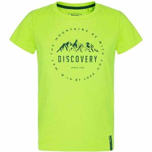 Loap BOOFIL Chlapecké triko, zelená, velikost 122-128