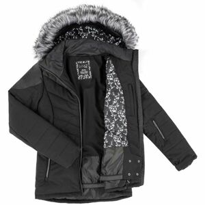 Loap OKIRA Dámská lyžařská bunda, černá, veľkosť XL