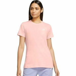 Nike NSW CLUB TEE W Dámské tričko, růžová, velikost L