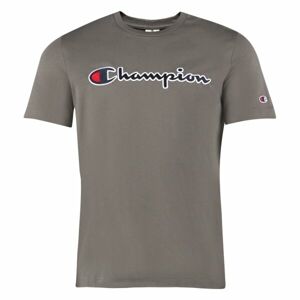 Champion CREWNECK T-SHIRT Pánské tričko, tmavě šedá, velikost L