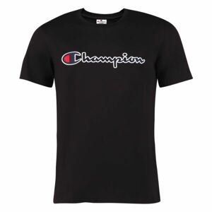 Champion CREWNECK T-SHIRT Pánské tričko, černá, veľkosť M