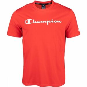 Champion CREWNECK T-SHIRT Pánské tričko, červená, velikost