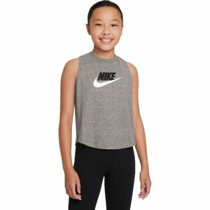 Nike NSW TANK JERSEY Dívčí tílko, šedá, velikost M