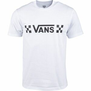 Vans MN VANS DROP V CHE-B Pánské tričko, Bílá, velikost XL