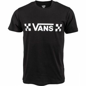 Vans MN VANS DROP V CHE-B Pánské tričko, černá, velikost XXL