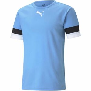 Puma TEAMRISE JERSEY TEE Pánské fotbalové triko, světle modrá, velikost