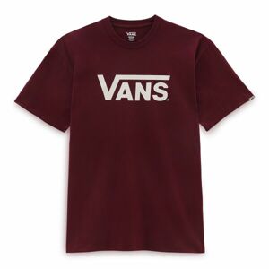 Vans CLASSIC VANS TEE-B Pánské tričko, vínová, veľkosť M