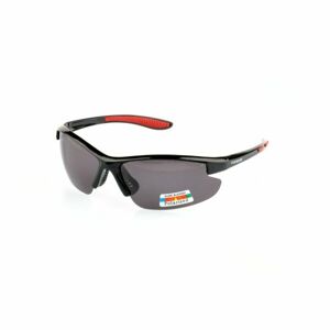 Finmark FNKX2201 Sportovní sluneční brýle, Černá,Červená, velikost