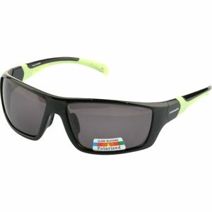 Finmark FNKX2209 Sportovní sluneční brýle, Černá,Světle zelená, velikost