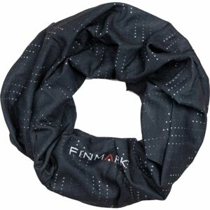 Finmark FS-201 Multifunkční šátek, Tmavě šedá,Bílá, velikost UNI