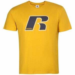 Russell Athletic TEE SHIRT Pánské tričko, žlutá, velikost XXXL