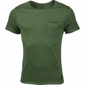 BLEND T-SHIRT S/S Pánské tričko, tmavě zelená, velikost M