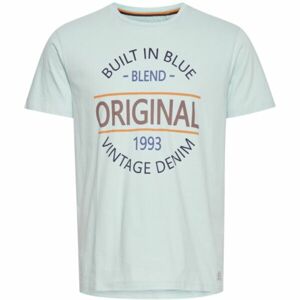 BLEND T-SHIRT S/S Pánské tričko, světle modrá, velikost S