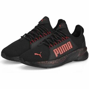Puma SOFTRIDE PREMIER SLIP ON SPLATTER Pánská fitness obuv, černá, velikost 44